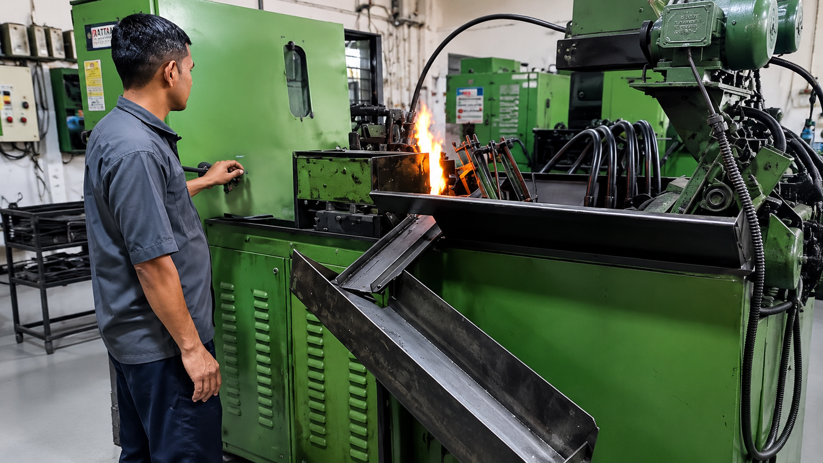 Induction Hardening Machine